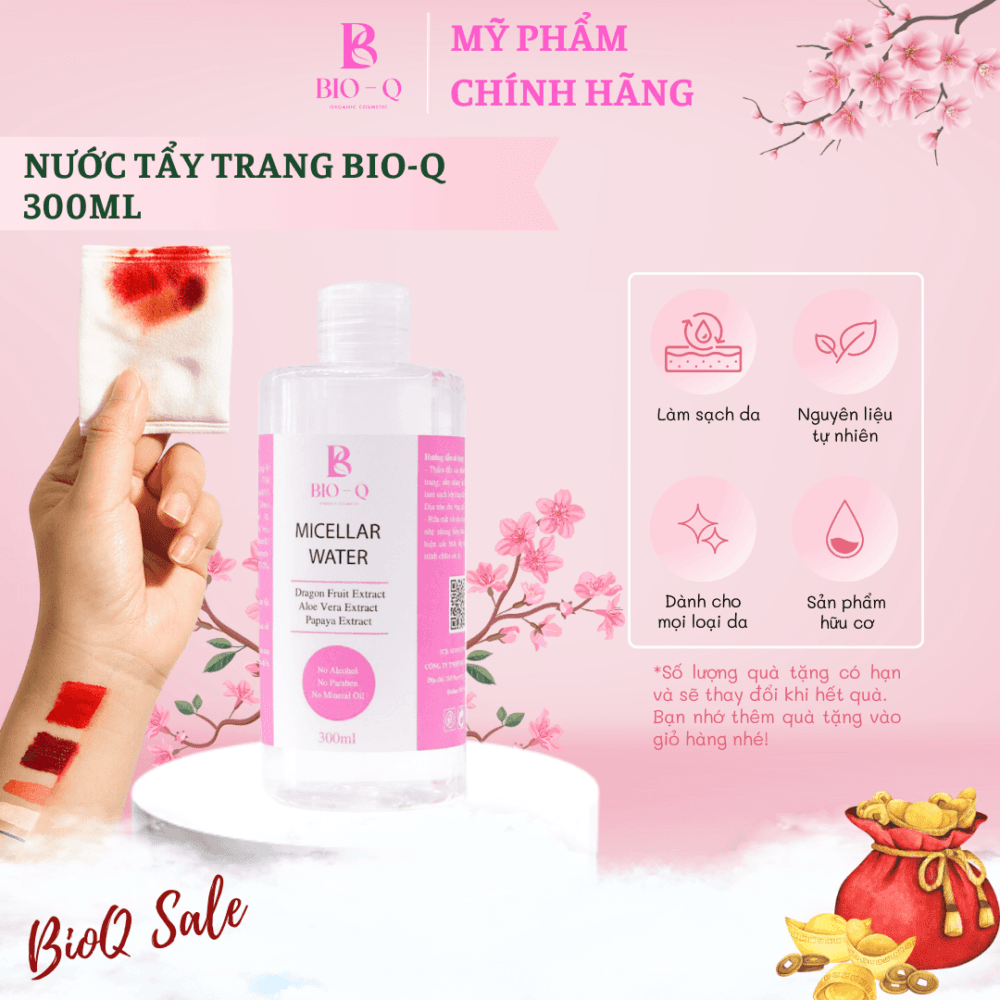 NƯỚC TẨY TRANG BIOQ - Hình ảnh 2