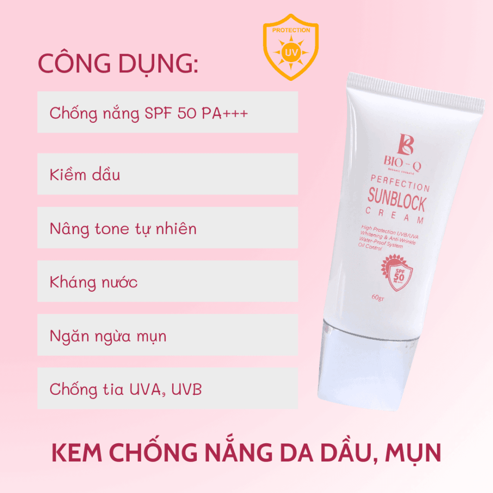 KEM CHỐNG NẮNG BIOQ - Hình ảnh 2