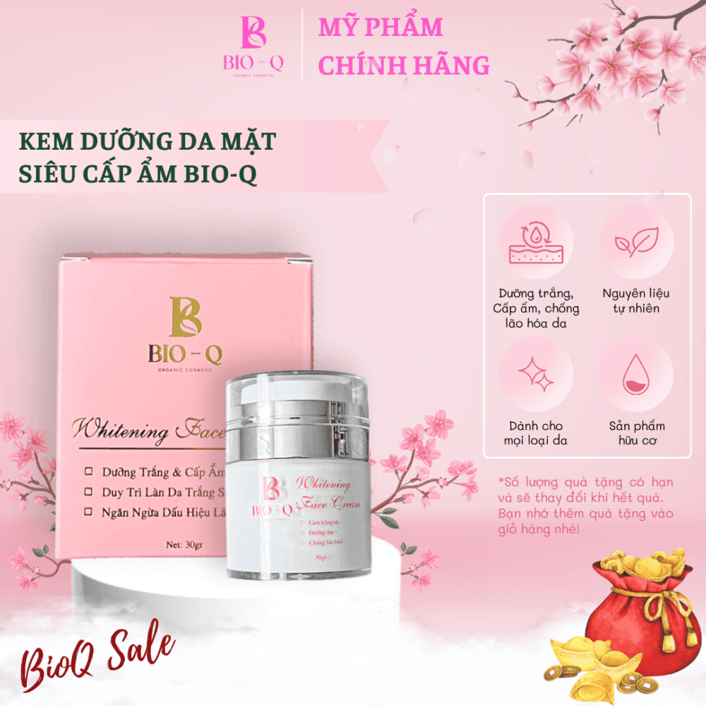 KEM DƯỠNG TRẮNG DA NGĂN NGỪA MỤN BIOQ - Hình ảnh 2