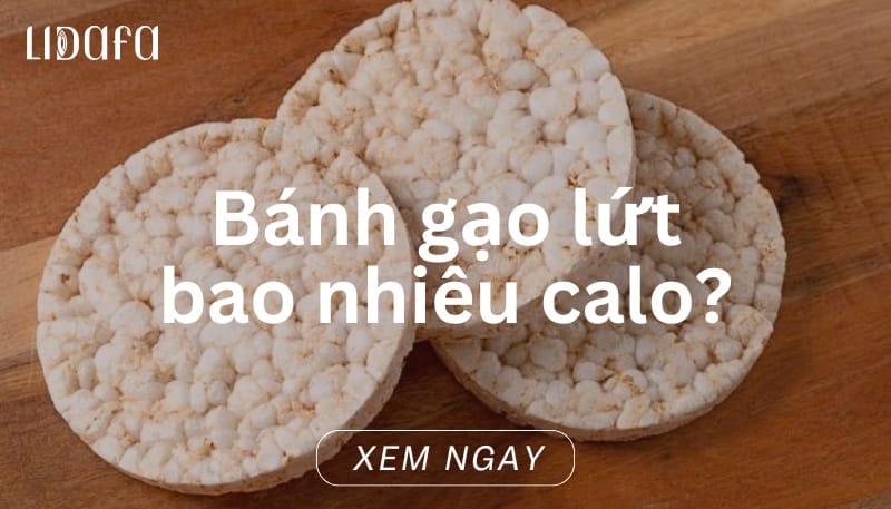 bánh gạo lứt bao nhiêu calo