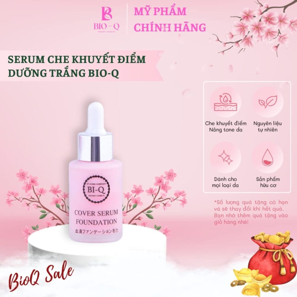 SERUM CHE KHUYẾT ĐIỂM BIOQ - Hình ảnh 2