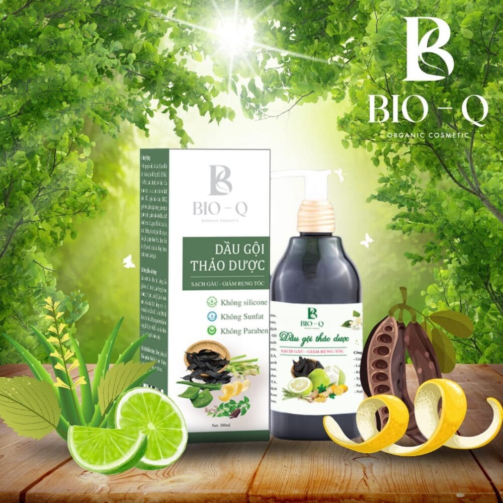 DẦU GỘI THẢO DƯỢC BIOQ - Hình ảnh 2