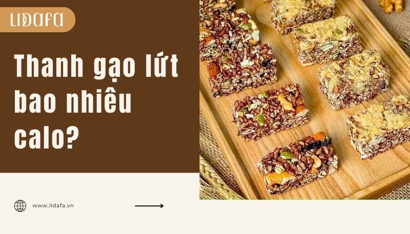 1 thanh gạo lứt bao nhiêu calo