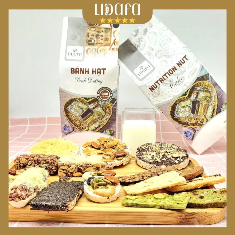 BÁNH HẠT DINH DƯỠNG TỔNG HỢP LIDAFA 300G - Hình ảnh 7