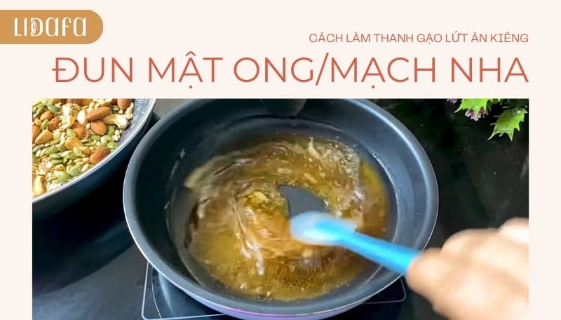 cách làm thanh gạo lứt mix hạt dinh dưỡng