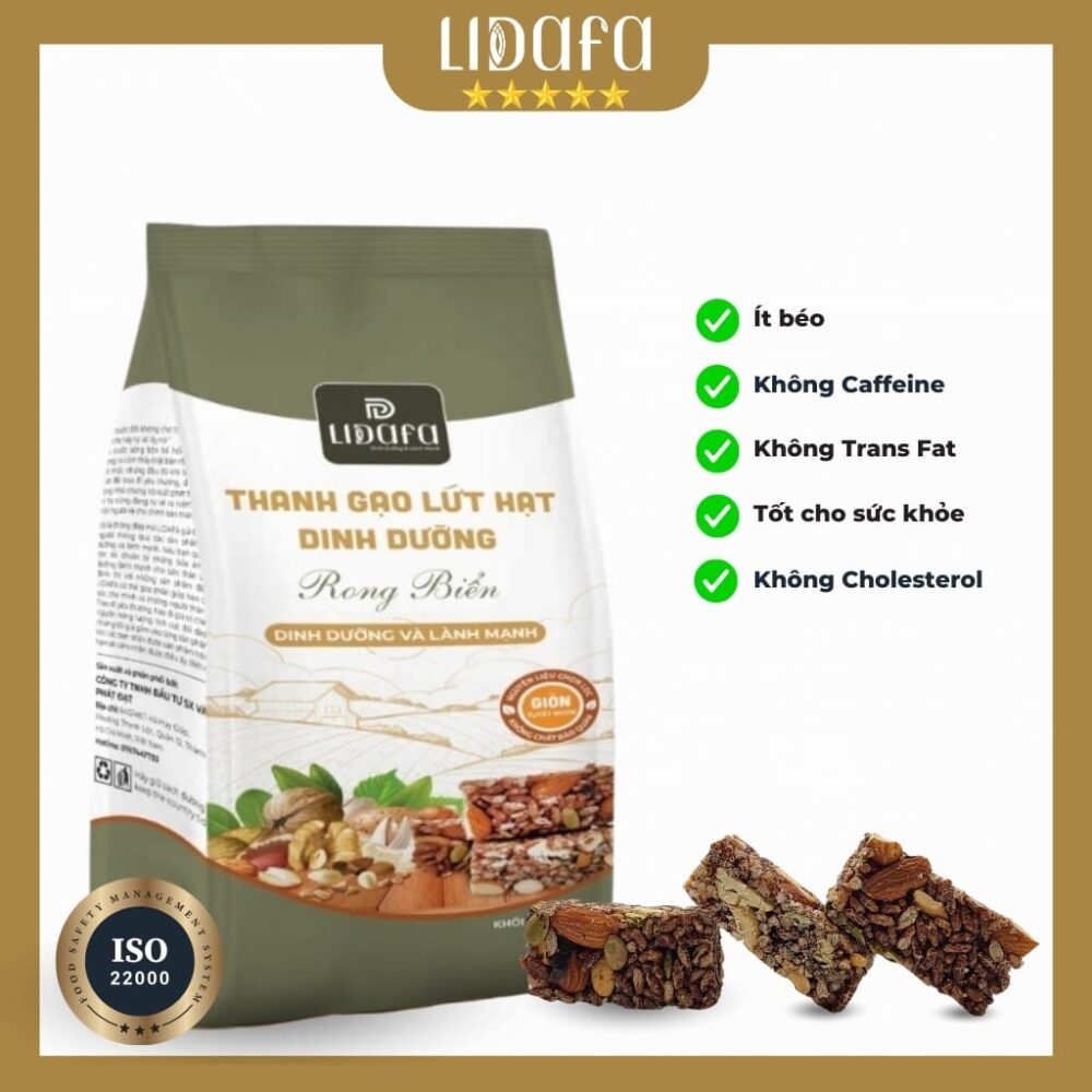 THANH GẠO LỨT RONG BIỂN LIDAFA 240G